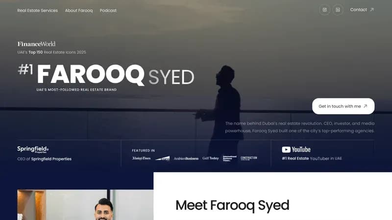 Farooq Syed website